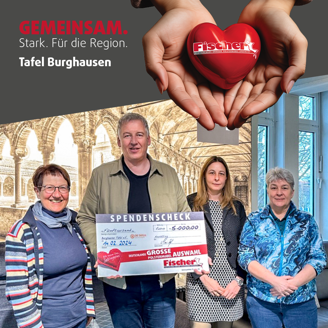 Spendensammlung für die Region durch Tafel Burghausen.