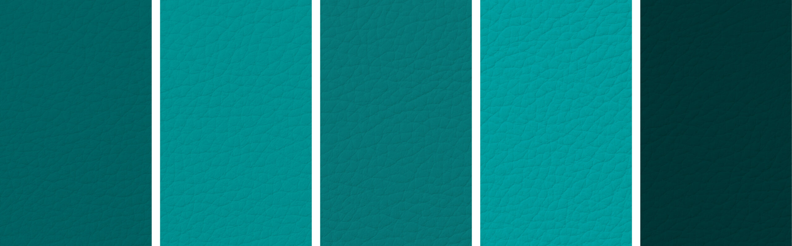 Farbige, abstrakte Linien auf Aqua-Hintergrund.
