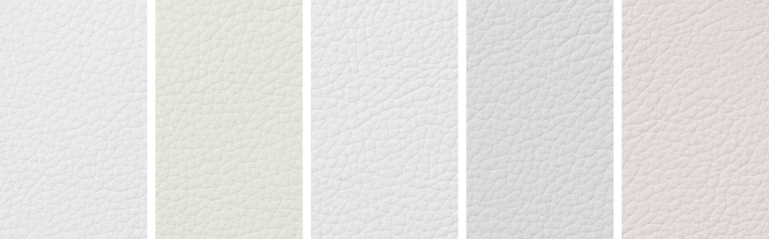 Textur einer weißen Lederoberfläche