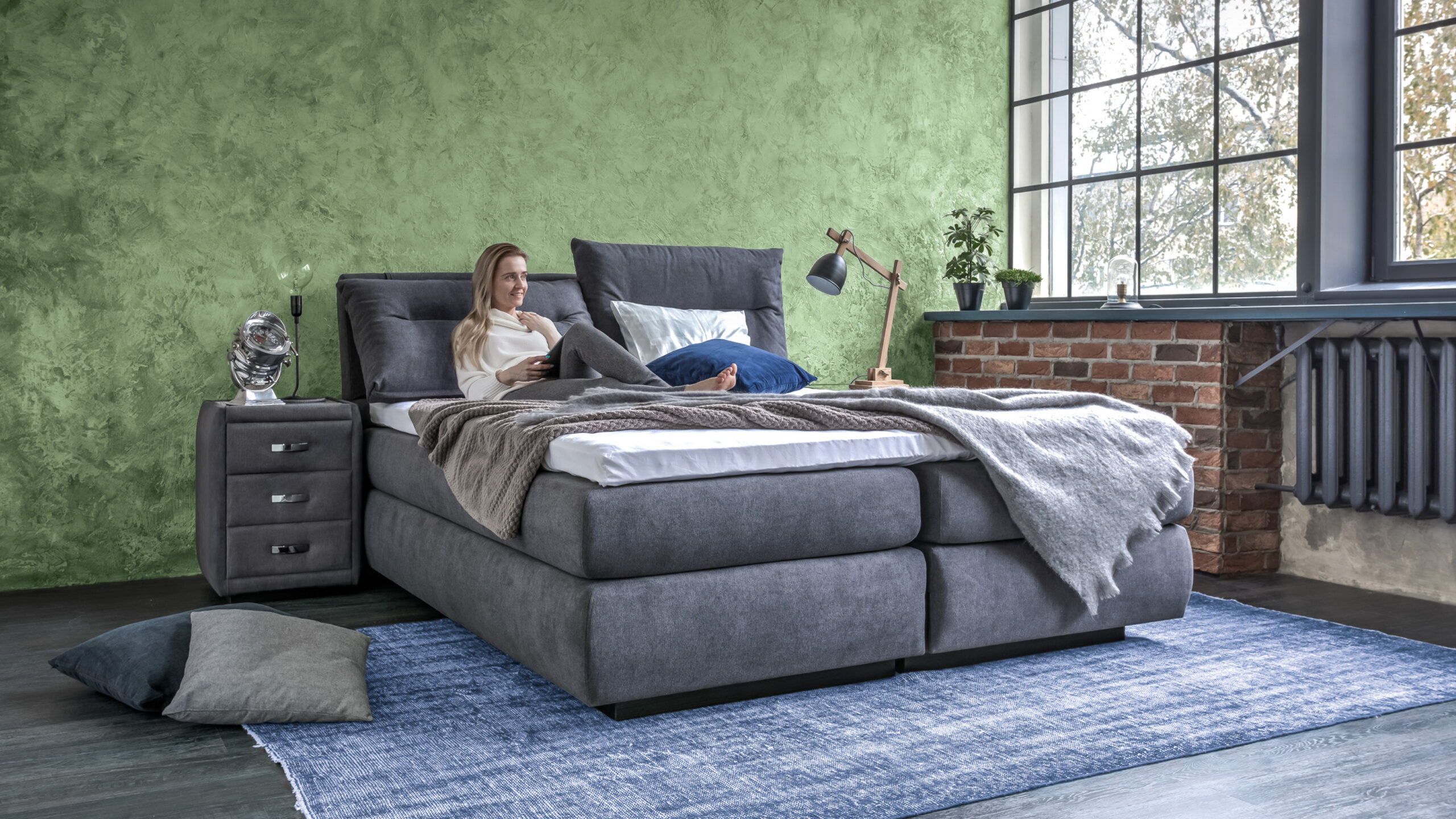 Boxspringbett-Aufbau: Querschnitt, Bestandteile & mehr