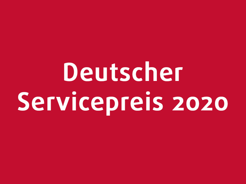 Auszeichnungen Deutscher Servicepreis 2020