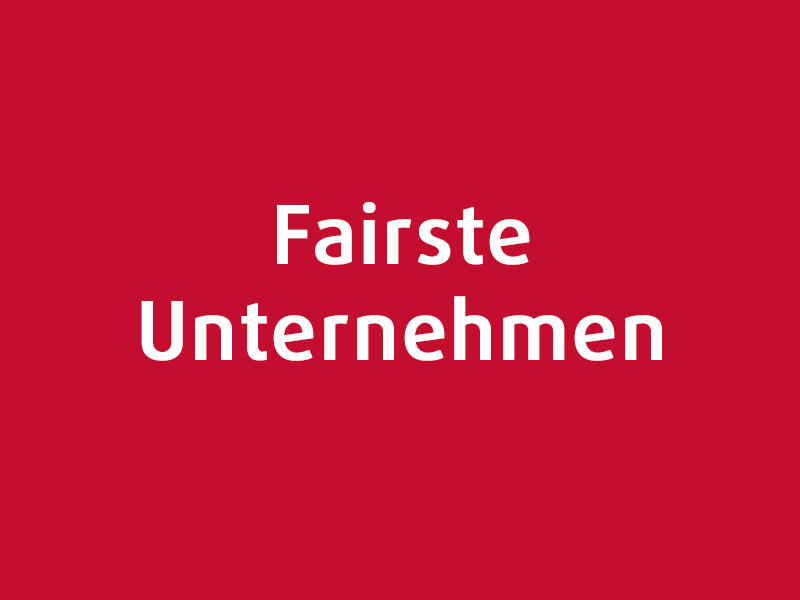 Auszeichnungen Fairste Unternehmen