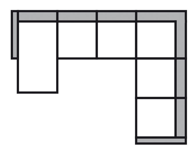 Schlichtes, monochromes Gitternetzdesign.
