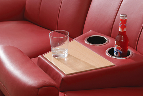 Rote Sitze, Glas, Getränk, Magazin.