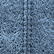 Eisige blaue Kristallstruktur, geometrisches Muster.
