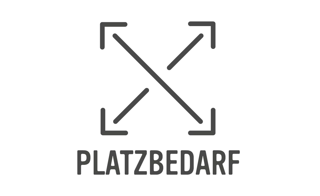 Platzbedarf - Raummindestmaß für Möbelaufstellung.