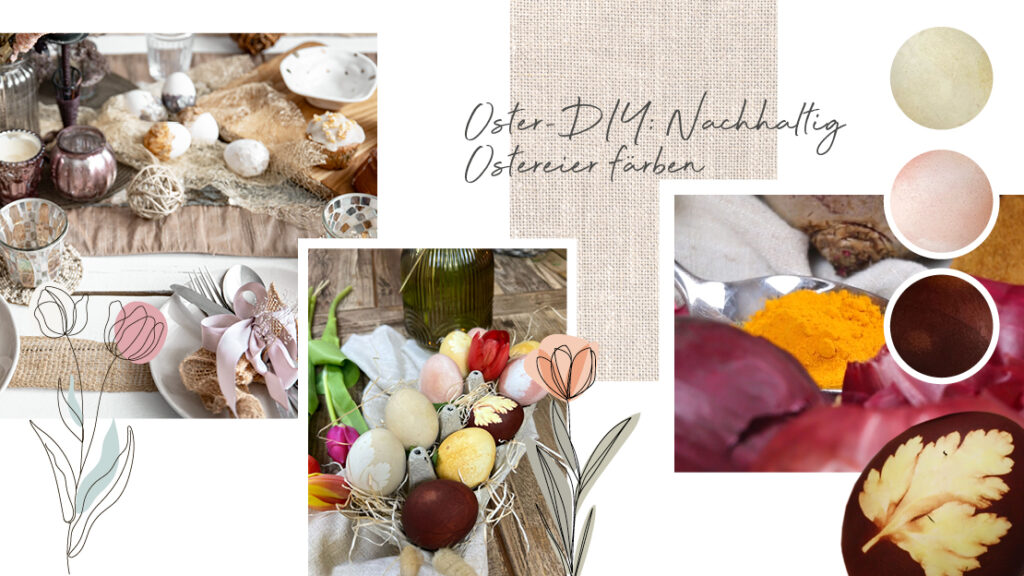 Oster-DIY: Nachhaltig Ostereier färben