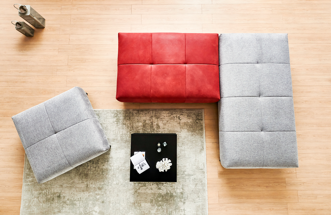 Modulsofa NV97 von oben (Aufstellung 7)