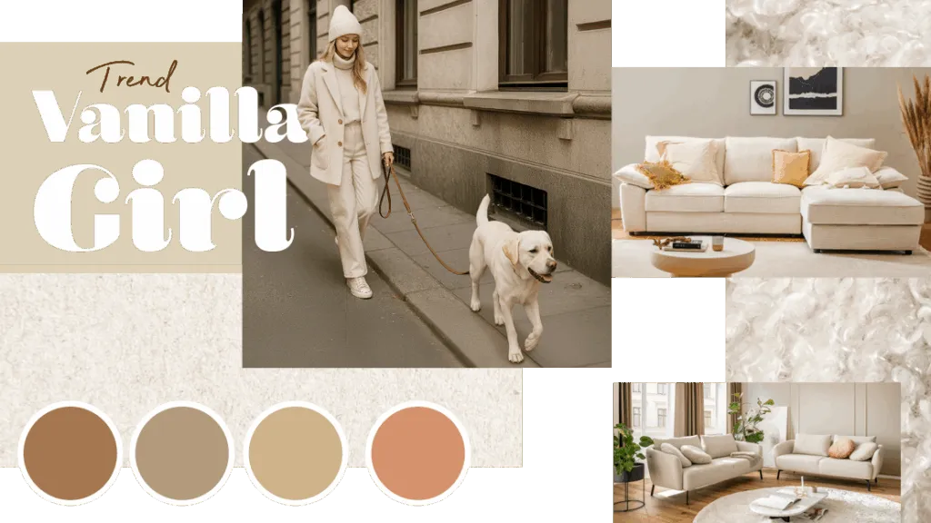 Einrichtungstrend Vanilla Girl: All beige everything