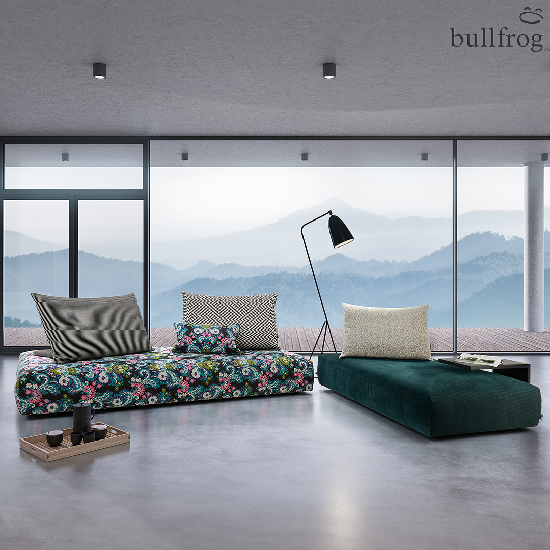 Modulsofa AN111 steht in einem modernen Wohnzimmer