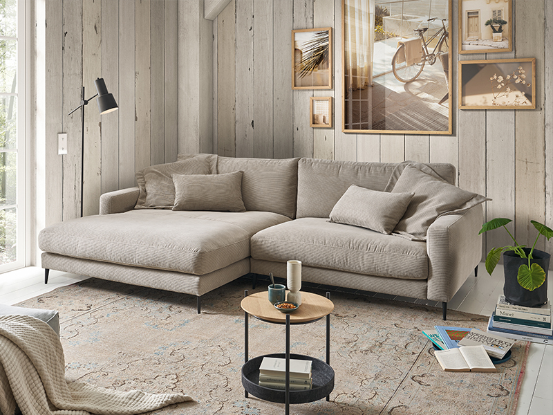 Cord Sofa Wohnstil Vergleich Landhaus