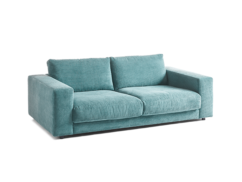 Cordsofas gibt es in vielen Farben und Formen