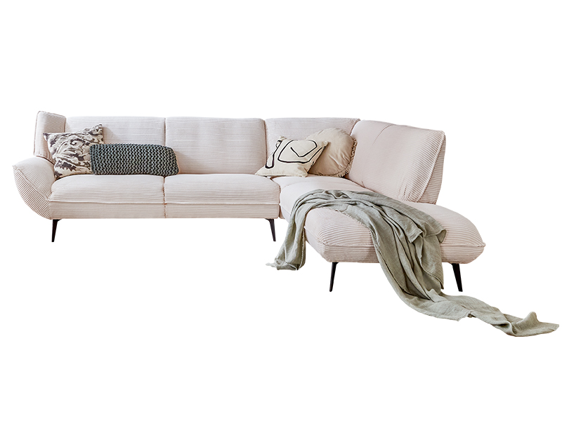 Cordsofas versprechen perfekte Gemütlichkeit