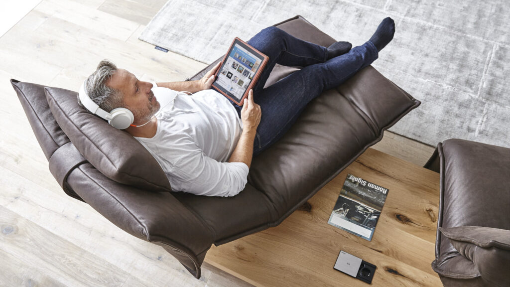 Leder Smart Sofa